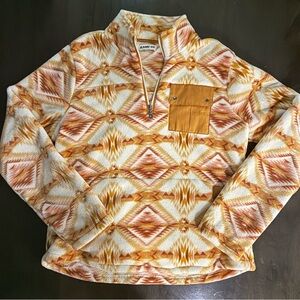 Trendy Aztec Patterned Sweatshirt